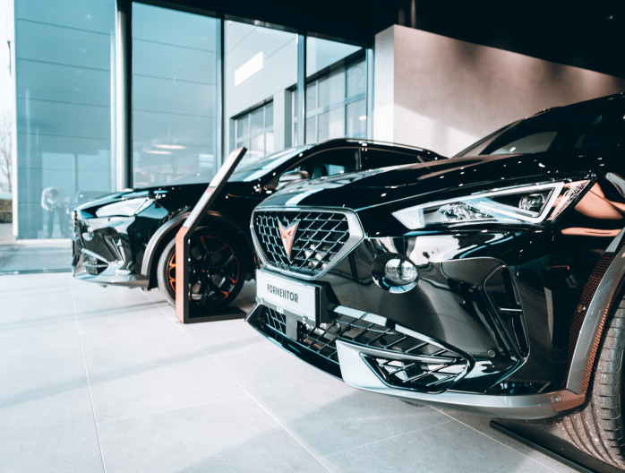 Cupra showroom Raes Autogroep Brugge