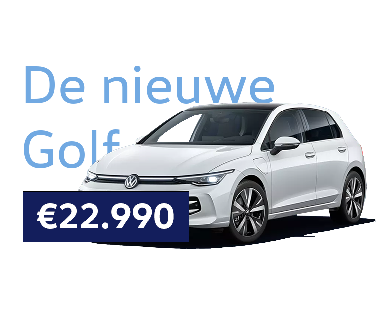 De nieuwe Golf vanaf €22.990