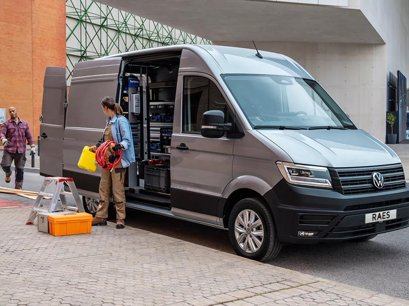 Saloncondities van de Volkswagen Crafter